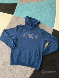Felpa con cappuccio Puma blu navy – Taglia M
