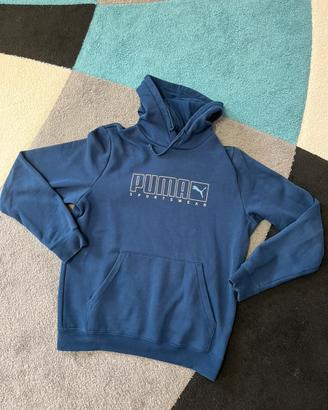 Felpa con cappuccio Puma blu navy – Taglia M