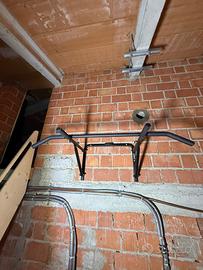 Sbarra per trazioni e giubbino zavorrato