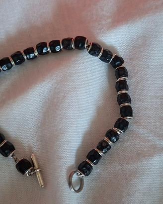 DODO bracciale granelli neri fuori produzione