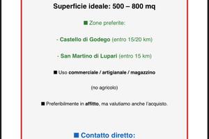 Capannone per ampliamento attività