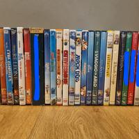 21 DVD  cartoni animati e film d'animazione 