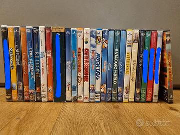 21 DVD  cartoni animati e film d'animazione 