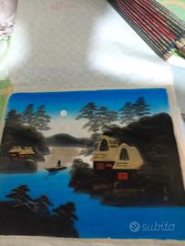dipinto Japan. vintage 