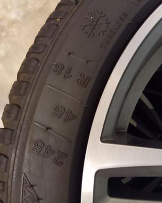 4 GOMME INVERNALI ( no cerchi) BMW SERIE 5 18"
