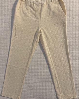 Pantaloni da donna in sangallo