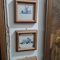 antiche piastrelle olandesi dipinte a mano 