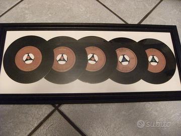 Dischi 45 giri Rolling Stones in quadretto