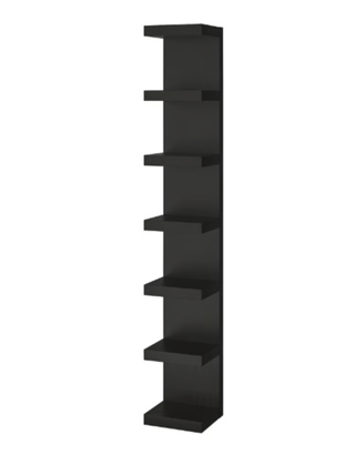 Scaffale libreria IKEA LACK nero