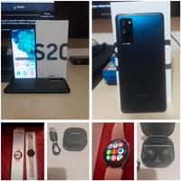 samsung s20+ smart watch 4 + irpods samsung