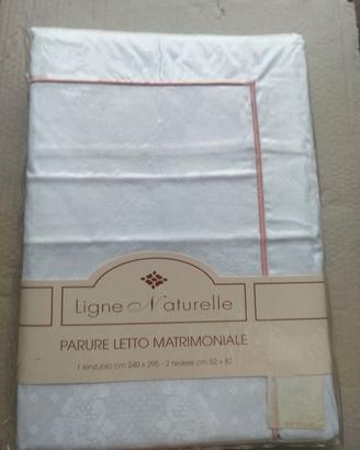 Fazzini lenzuolo matrimoniale con due federe