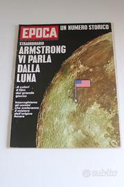Lotto riviste articoli L'europeo. Luna Sbarco 1969