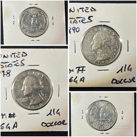 Collectible Coins ¼ Dollar 1978/90 KM# 164a 🇺🇸