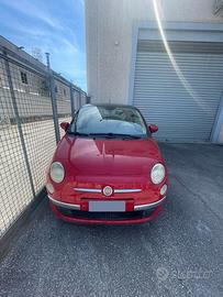 Fiat 500 rossa