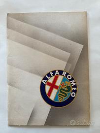 Alfa Romeo cartella tavole auto