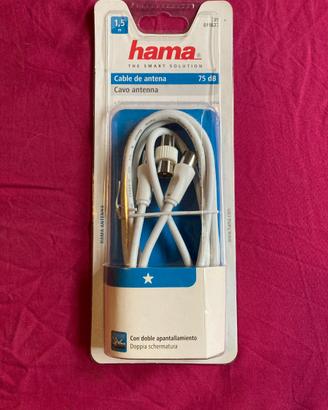 Cavo antenna TV + adattatore