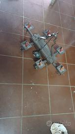 lampadario stile rustico più bilancia