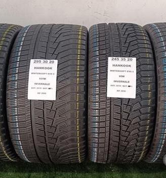 4 gomme 245 35 20 / 295 30 20 HANKOOK RIF2930