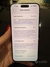 Iphone 15 pro max 256gb