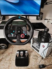 Volante Logitech G G29 + Leva di Cambio (Shifter)