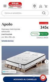 Materasso Apolo