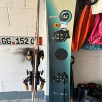 Tavola da snobord piu sci rossignol