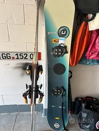 Tavola da snobord piu sci rossignol