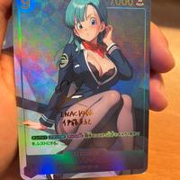 Bulma carta dragonball sexy