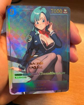 Bulma carta dragonball sexy