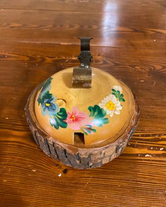 Formaggiera in legno