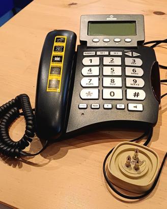 TELEFONO FISSO CON FILO BRONDI BRAVO 20 LCD