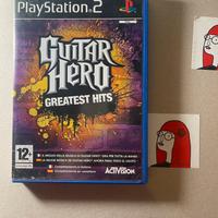 Gioco playstation 2 guitar hero greatest hits