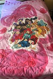 trapunta con disegno Winx