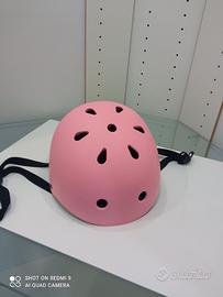 casco bicicletta e pattinaggio bambina