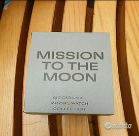 OMEGA per SWATCH - Mission to The Moon Doppio Cint