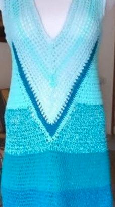 Abito copricostume crochet