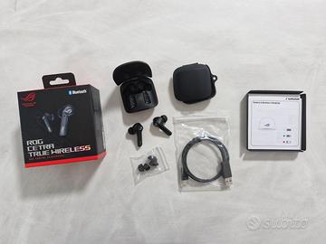 Asus ROG Cetra True Wireless + Custodia Silicone