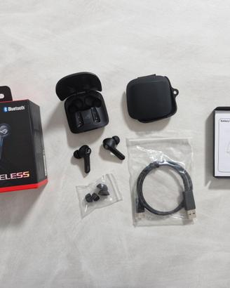 Asus ROG Cetra True Wireless + Custodia Silicone