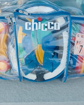 zainetto pattini+casco+para ginocchia e gomiti
