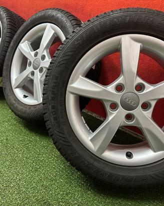 Cerchi Audi A3 Vw Golf Toura Caddy Gomme 205 55 16