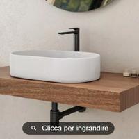 Mensolone bagno 10 h sospeso 100 cm