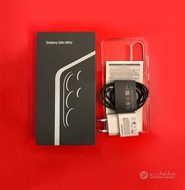Galaxy s26 ultra + cover e carica batterie