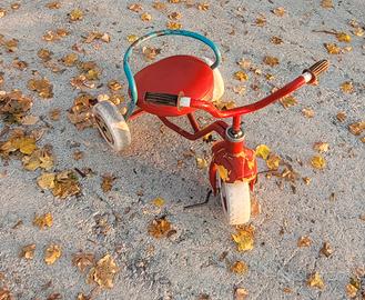 Triciclo Bambino/a Vintage in Metallo