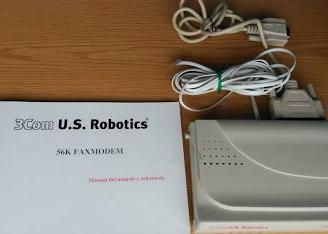 3COM   ROBOTICS  fax - modem