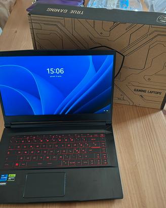 Laptop gaming MSI i7 RTX 4050