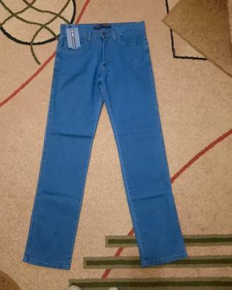 Jeans, dritti, vita alta