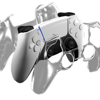 Custodia protettiva pelle rigida in cristallo PS5