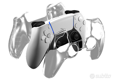 Custodia protettiva pelle rigida in cristallo PS5