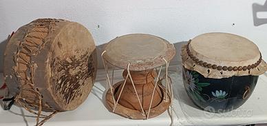 Set di  5 percussioni etniche