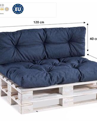 cuscini per pallet cuscini per divani da giardino